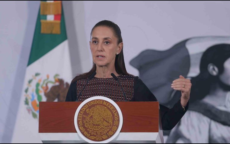 Sheinbaum aseguró que la intención de la funcionaria era ejemplificar cómo las redes sociales amplifican las notas y crean tendencias falsas. SUN/G. Pano