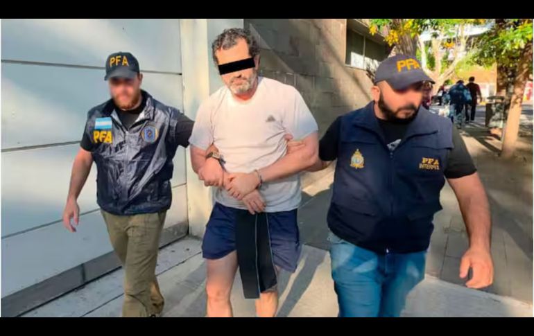 Fernando Farías fue arrestado el 23 de abril en el barrio de Palermo, en Buenos Aires. ESPECIAL