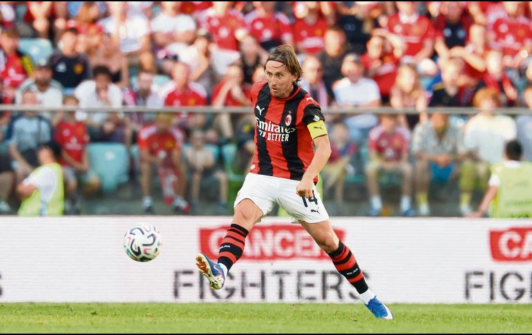 Luka Modric. El mediocampista reveló que no pensó en alejarse del Milan. ESPECIAL