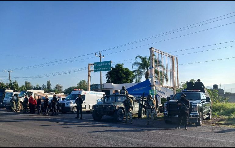 La acción resultó en la detención de cuatro presuntos sicarios del 