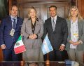La ministra de Seguridad Nacional de Argentina informó que sostuvo una "excelente reunión" con su homólogo mexicano. X/@AleMonteoliva.
