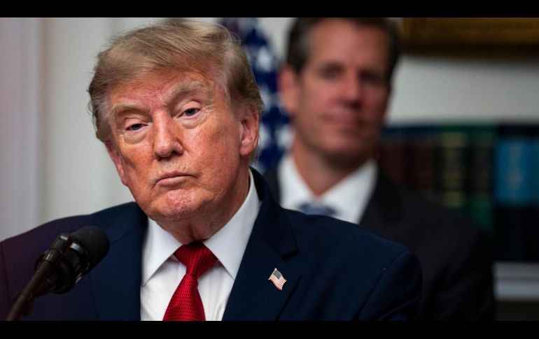 Trump presentó la iniciativa como una nueva fase de la presión estadounidense sobre Teherán. EFE/A. Drago