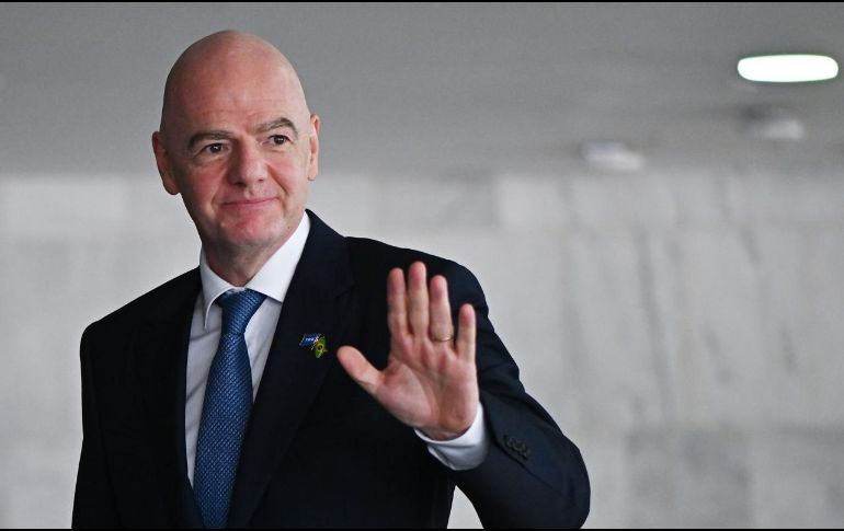 Infantino aspira a continuar al frente de la FIFA en el Congreso previsto para marzo de 2027, en el que buscará un cuarto mandato. EFE/A. Borges