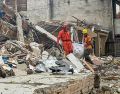 Los destrozos causados por el sismo afectaron a 476 municipios de 15 departamentos, mientras que las viviendas destruidas aumentaron a 30 mil 803. EFE/M. Baos