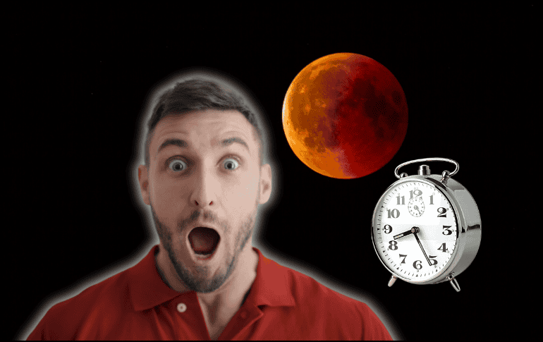 De acuerdo con la NASA, para disfrutar del eclipse lunar no será necesario contar con equipo especializado. ESPECIAL/Canva