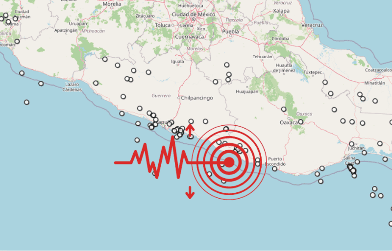 Sismo en Oaxaca. ESPECIAL / SSN&nbsp;