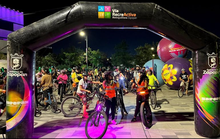 El diseño de esta edición responde directamente a las múltiples peticiones ciudadanas que, a través de redes sociales, pedían el regreso de la ruta a esta zona específica del municipio. ESPECIAL/ Facebook/ Vía RecreActiva Zapopan
