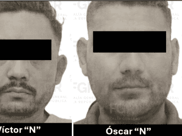 Víctor "N" y Óscar “N”, no pudieron acreditar la legal posesión de los psicotrópicos, por lo que fueron puestos a disposición de la FGR en la entidad, quien realizó las indagatorias correspondientes. ESPECIAL