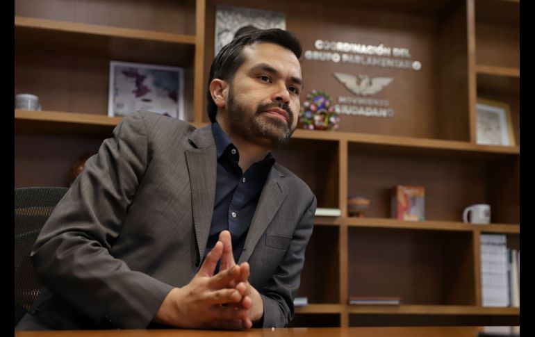 Jorge Álvarez Máynez criticó duramente el regreso de Rubén Rocha Moya al gobierno de Sinaloa. SUN/ARCHIVO