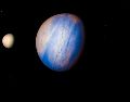 El exoplaneta Gliese 12 b tiene un diámetro ligeramente inferior al de nuestro planeta, situándose en una escala de tamaño intermedia entre la Tierra y Venus. ESPECIAL / CANVA