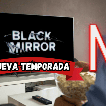Netflix, a través de sus redes sociales compartió la gran noticia, anunciando oficialmente el inicio de las grabaciones de la temporada 8 de Black Mirror. ESPECIAL / CANVA / X / NETFLIX