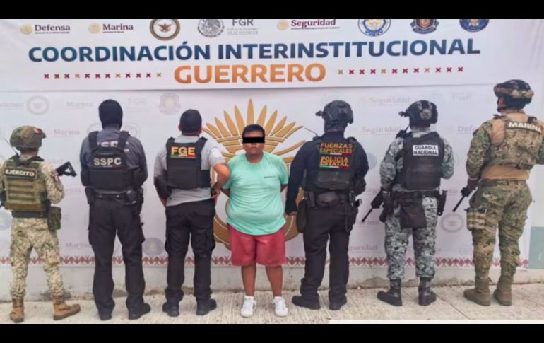 Las diligencias se desarrollaron en la colonia Progreso a través de un operativo conjunto. ESPECIAL/Fiscalía de Guerrero