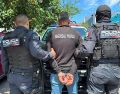 La detención ocurrió durante un recorrido de vigilancia en el Fraccionamiento Lomas del Mirador, específicamente en el cruce de las calles Monte Aconcagua Norte y Monte Aconcagua Oeste. ESPECIAL