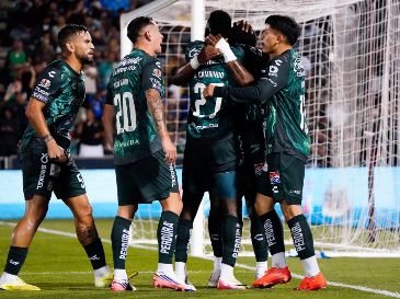 León venció con autoridad a Real Salt Lake y se convirtió en el segundo equipo mexicano en alcanzar las Semifinales de la Leagues Cup. IMAGO7.