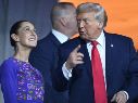 La posible asistencia supondría una nueva oportunidad para un encuentro presencial entre Sheinbaum y Trump, quienes mantienen una intensa comunicación desde el regreso del republicano a la Casa Blanca. AFP / ARCHIVO