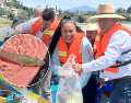 La producción de pescado blanco en la reserva se realizaba de forma artesanal y directamente en el lago. GOBIERNO DE MICHOACAN / ESPECIAL
