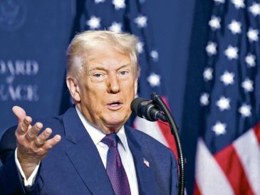 En 2025, el mandatario estadounidense intentó renombrar el Golfo de México como "Golfo de América". EFE/ Archivo