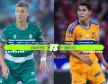 Santos y Tigres llegan comprometidos por su situación en la Tabla General. ESPECIAL / IMAGO7 y CANVA