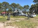 Los militares que estaban a bordo de la aeronave presentaron contusiones leves. X/@maeroespacial