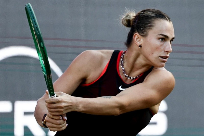 Sabalenka perdió la final del Abierto de Australia a principios del año. EFE/F. SINGER&nbsp;