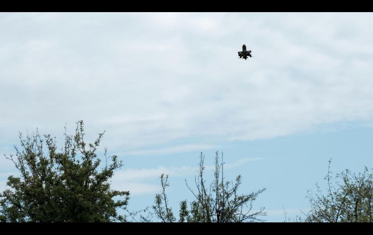 Los drones fueron detectados e inhabilitados en territorio norteamericano la noche del 25 y 26 de agosto de 2026. EFE/M. Senovilla