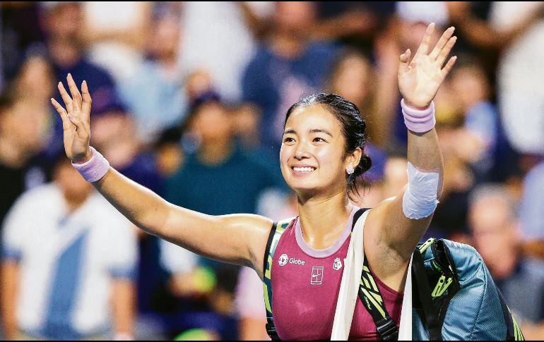Alex Eala regresa a Nueva York para la gira que la encamina a convertirse en uno de los rostros del tenis. AP/K. Newman