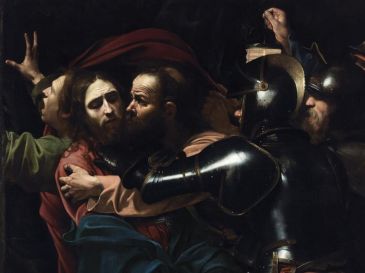 "El que quiera venir conmigo, que renuncie a sí mismo, que tome su cruz y me siga". WIKIPEDIA/“El prendimiento de Cristo”, de Caravaggio