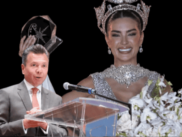 María Vargas se coronó como Miss Universo México 2026, desatando la celebración del gobernador Pablo Lemus, quien auguró éxito internacional para la jalisciense. ESPECIAL/ EL INFORMADOR/ ARCHIVO