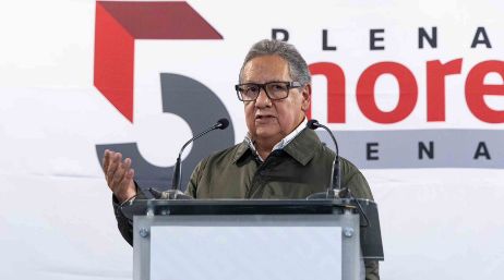 Higinio Martínez reconoció que mantener el orden ante una mayor confrontación será uno de sus principales retos al frente del Senado. SUN/H. Salvador.