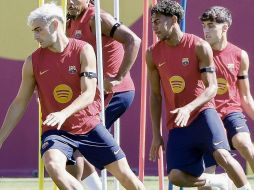 Los azulgranas buscan ante el Rayo su tercera victoria consecutiva en LaLiga. EFE