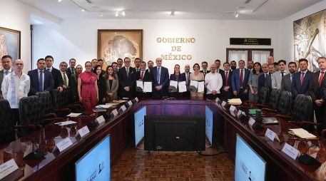 El acuerdo voluntario forma parte de las acciones del Gobierno federal para procurar que los precios de los combustibles se mantengan estables. X / @Claudiashein