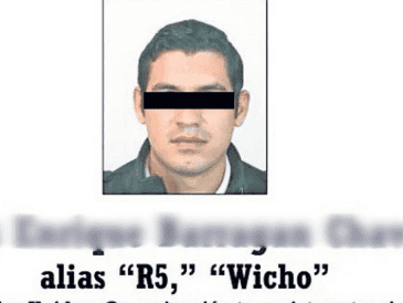 "El R5", líder del Cártel de Los Reyes contaba con una orden de detención provisional con fines de extradición a Estados Unidos y el Departamento de Estado de ese país ofrecía tres millones de dólares. SUN / ARCHIVO
