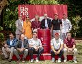 Víctor Soto, Jatzibe de Soto, Ana Luisa Miramontes, Fernando Peterson, Diego Martínez Arregui, Diego Martínez González, Alonso Rodríguez, Jorge Lomelín, Luis Fernando Correa, Wilfrido López y Diego Correa. GENTE BIEN JALISCO / Revista del 4 de septiembre 2026