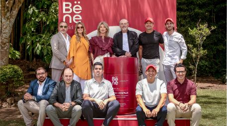 Víctor Soto, Jatzibe de Soto, Ana Luisa Miramontes, Fernando Peterson, Diego Martínez Arregui, Diego Martínez González, Alonso Rodríguez, Jorge Lomelín, Luis Fernando Correa, Wilfrido López y Diego Correa. GENTE BIEN JALISCO / Revista del 4 de septiembre 2026