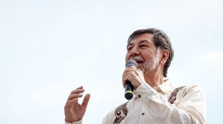 Gerardo Fernández Noroña aseguró que tarde o temprano le darán la razón sobre Higinio Martínez. EL INFORMADOR/ARCHIVO