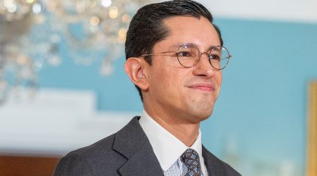 El viaje del canciller a China se produce en medio de las complejas negociaciones con Estados Unidos y Canadá para la revisión del T-MEC. EFE/S. Thew