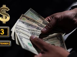 El precio del dólar para hoy representa una depreciación del 0.2% para la moneda local, operando en un rango de entre 16.9528 y 17.0292 pesos. ESPECIAL / EFE y CANVA