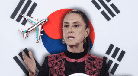 La Presidenta Claudia Sheinbaum anunció la visita a México del presidente de Corea del Sur, Lee Jae-myung, para este mes de septiembre. EFE/S. Gutiérrez ESPECIAL/Canva
