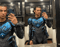 Durante una entrevista con la revista Variety, el actor explicó que recibió la noticia sobre su regreso como el superhéroe del escarabajo azul mientras se encontraba de viaje en Japón junto a un grupo de amigos. INSTAGRAM/xolo_mariduena