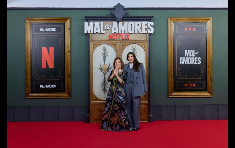 Ángeles Mastretta y Catalina Aguilar Mastretta. ESPECIAL/NETFLIX.
