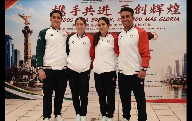 La delegación mexicana de Clavados busca llegar a la medalla dorada en los próximos Juegos Olímpicos. SUN / L. VÁZQUEZ