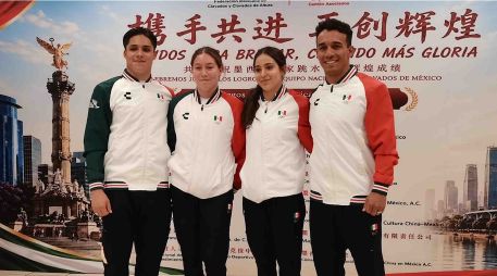 La delegación mexicana de Clavados busca llegar a la medalla dorada en los próximos Juegos Olímpicos. SUN / L. VÁZQUEZ