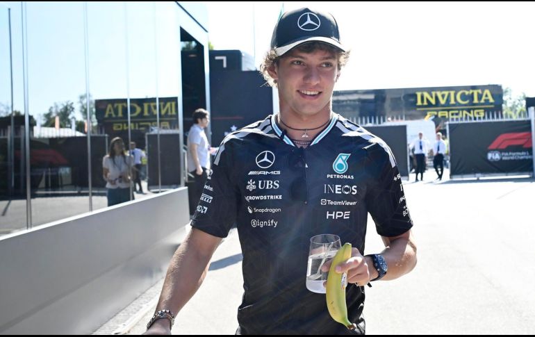 Kimi Antonelli llega como líder del campeonato con 242 puntos. EFE / D. DAL ZENNARO