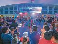 Las Fiestas de Octubre se preparan para recibir a miles de visitantes durante la celebración. CORTESÍA