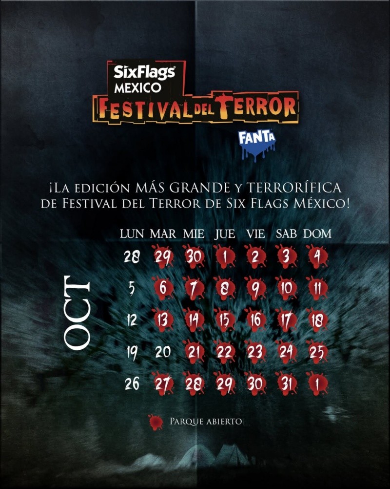 &nbsp;&nbsp;INSTAGRAM/@sixflagsmexico
