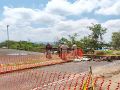 A la llegada de las unidades de emergencia, se detectó que en la obra no se contaba con las medidas de seguridad necesarias. ESPECIAL/Protección Civil y Bomberos de Tlaquepaque