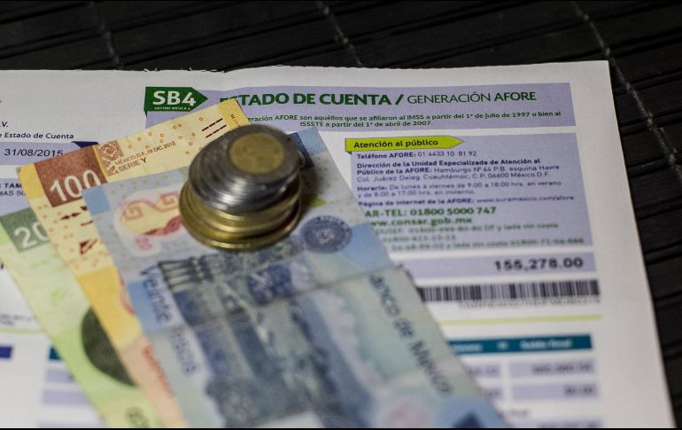 El ahorro acumulado en las cuentas individuales tiene una relevancia creciente para los trabajadores, debido a que constituye una de las principales fuentes de recursos para financiar su retiro. EL INFORMADOR/Archivo