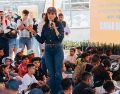 Verónica Delgadillo resaltó los programas Listas y Listos para la Escuela y Escuelas con Corazón, enfocados en la educación de los niños. ESPECIAL