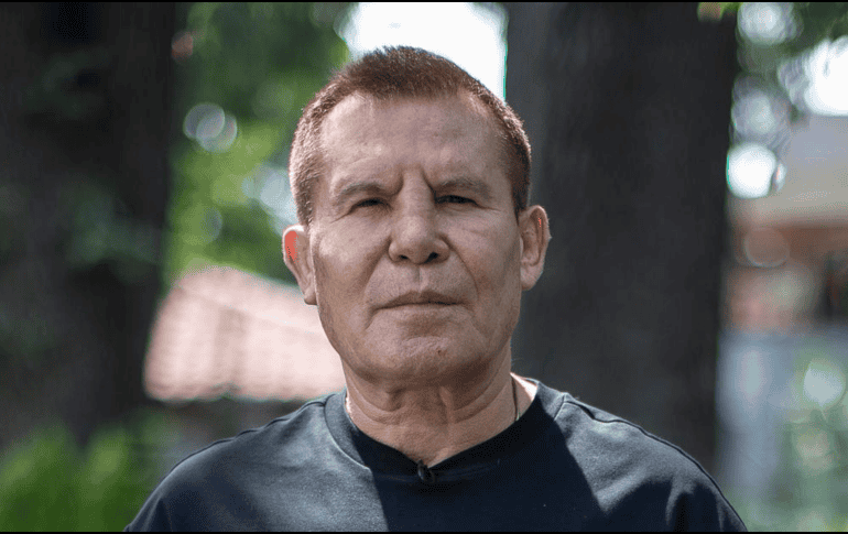 Julio César Chávez padre niega el vínculo de su primogénito con carteles como el de Sinaloa y defiende su inocencia. EFE / I. ESQUIVEL