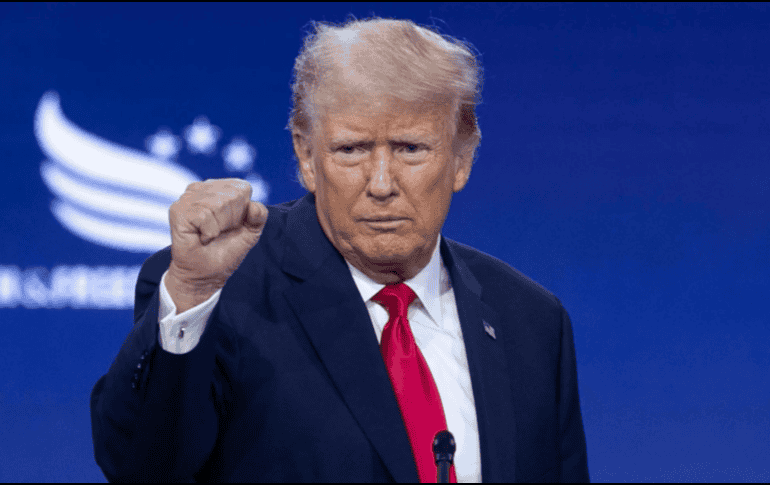El republicano, Donald Trump, sostuvo que su país no perdería nada si dejara de comerciar con México y afirmó que bastaría con una firma para terminar con la relación comercial. EFE / ARCHIVO
